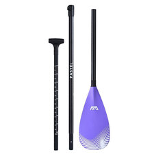 Aqua Marina PASTEL Adjustable Carbon / Fiberglass iSUP Paddle - Purple