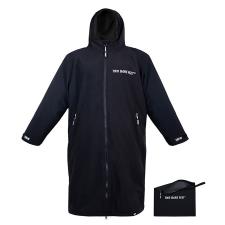 Two Bare Feet Weatherproof Packable Changing Robe &amp; Travel Bag - Black / Black