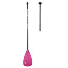 Two Bare Feet 2 Piece Fibreglass Hybrid SUP Paddle - Raspberry