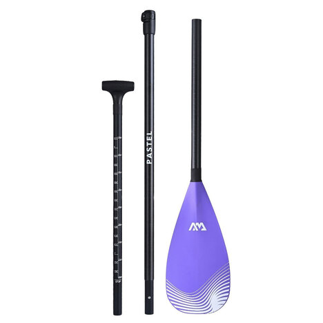 Aqua Marina PASTEL Adjustable Carbon / Fiberglass iSUP Paddle - Purple  £81.99