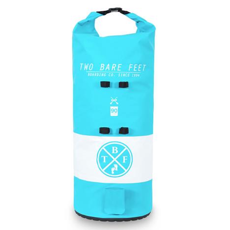 Two Bare Feet 90L Waterproof Dry Bag / SUP Carry Bag - Aqua  £29.99