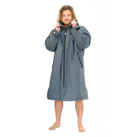 FatStick Weatherproof Fleeced Dry Changing Robe - Grey  £99.00