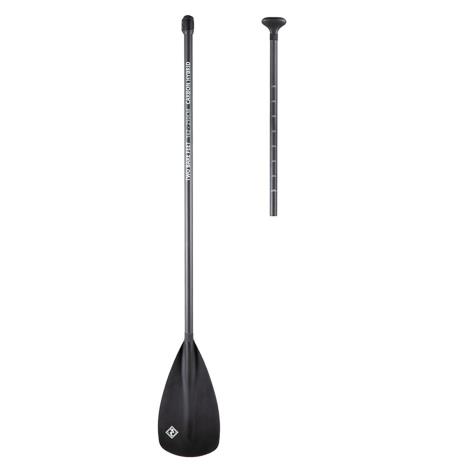 Two Bare Feet 2 Piece Carbon Hybrid SUP Paddle - Black  £94.99