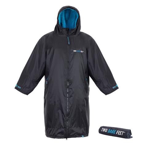 Two Bare Feet Weatherproof Changing Robe & Changing Mat - Black / Blue  £84.99