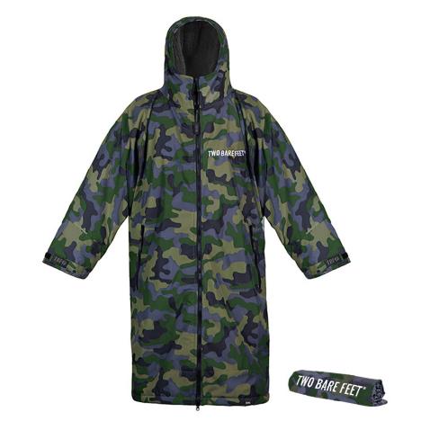 Two Bare Feet Weatherproof Changing Robe & Changing Mat - Green Camo / Charcoal  £89.99