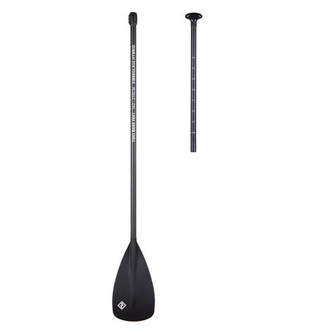 Two Bare Feet 2 Piece Fibreglass Hybrid SUP Paddle - Black  £54.99