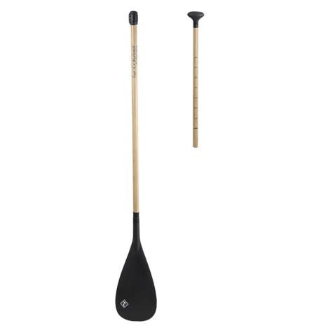 Two Bare Feet 2 Piece Bamboo Carbon Pro SUP Paddle - Black  £159.99