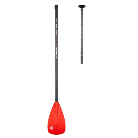 Two Bare Feet 2 Piece Fibreglass Hybrid SUP Paddle - Red  £54.99