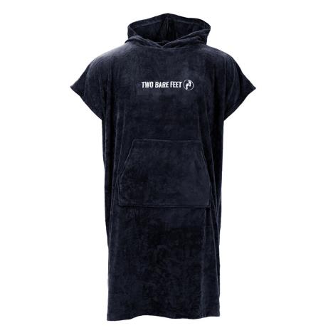 Two Bare Feet Towelling Changing Robe - Black  £22.99